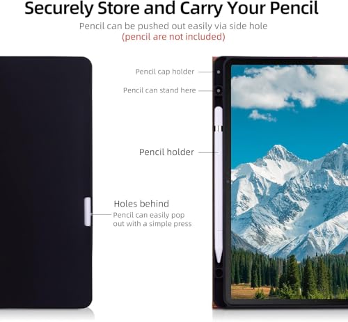 Funda para Samsung Galaxy Tab S10 FE Plus ideal para trabajar en cafeterías 3