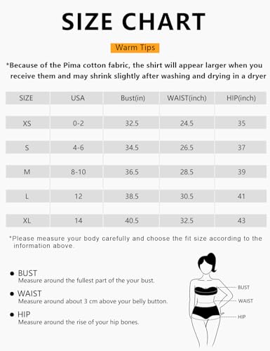 HeyNuts-Womens-Pima-Cotton-Short-Sleeve-Shirts-Casual-Crew-Neck-T-Shirts-Loose-Basic-Tee-Tops 41MPni53vTL