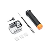 Original Osmo Action 5 Pro Diving Case Accessory Kit, Compatibility for DJI Osmo Action 3, Osmo Action 4, Osmo Action 5 Pro, Action Camera Dive Case