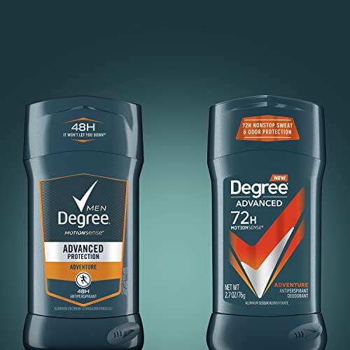 Degree Men Antiperspirant Deodorant Adventure Antiperspirant For Men With MotionSense Technology 2.7 oz, Pack of 4 — view 11