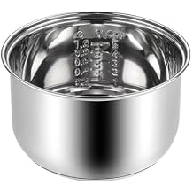 Compatible For Zojirushi NS-TSC10 Replacement Liner, 304 Stainless Steel Rice Cooker Bowl, 5.5 Cup, Easy To Clean, Dishwasher Safe