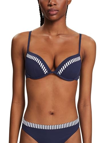 ESPRIT Damen Bondi Beach SSN N Pad.Plunge Bikini, 400/Navy, 36 / A