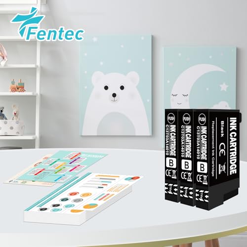 Cartouches d'encre compatibles avec XP-2150 XP-2155 XP-3150 WF-2840 XP2150 XP2155 XP3150 XP3155 XP2100 XP3100 XP-2100 XP-3105 XP-4100 XP-2105 XP-3155 XP-415 Lot de 5 cartouches WF-2850 WF-2830 WF-2810 – vue 9