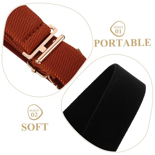 3pcs Elastic Belts Stretchable Adjustable Waistband Softball Elastic Stretch Baseball Softball Belt for Kids School Uniform Outdoor and Daily Wear3