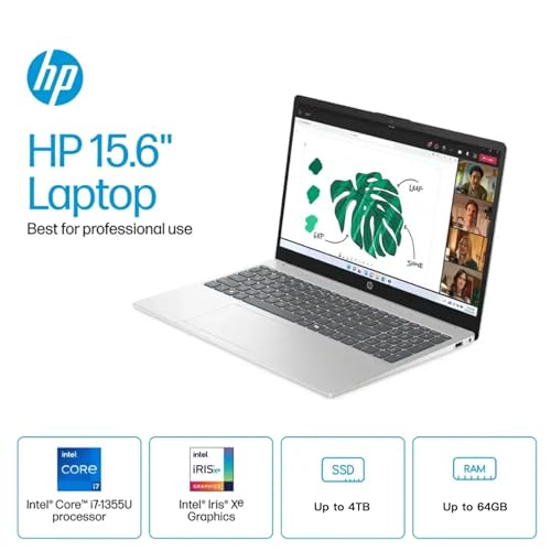 HP Laptop pantalla táctil 15.6" Core i7 32GB 2TB SSD miniatura 3
