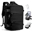 A01-black(vacuum Backpack With Pump)