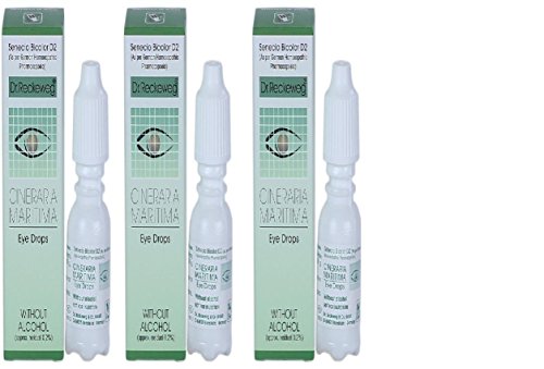 Dr. Reckeweg Cineraria Maritima Eye Drops 10ml (Pack of 3)