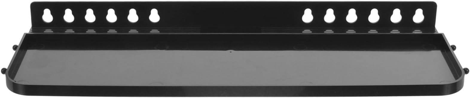 Detachable Easel Tray Attachment with Clip-on Shelf for Folding Easels Compatible with Most Tripod Racks Plastic Art Supplies Organizer 13.18X4.72X0.98 Inches