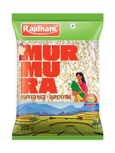 Crispy Roasted Murmura 200g | Light Puffed Rice | Crunchy Kurmura...