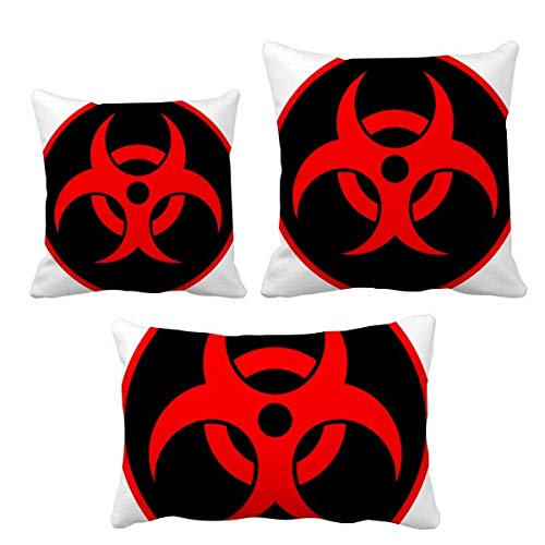 Coussin rayonnement chimique rouge : dynamisez le décor de votre studio
