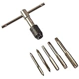 aus Stahl 6 teiliges Set Gewindeschneider 1/4\