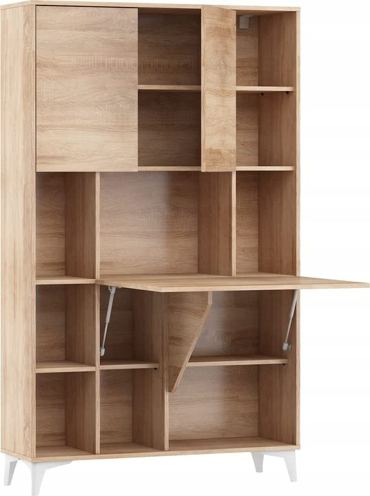 Dimensioni: larghezza 105 cm, altezza 175 cm, profondità dopo la piegatura: 34 cm, profondità dopo l'apertura: 95 cm, dimensioni piano: 78 x 62,1 cm