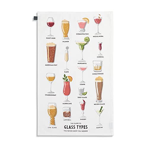 DEMDACO Guide to Glass Types 28 x 17 All Cotton