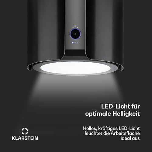 Klarstein Skyfall Smart Dunstabzugshaube für Kücheninseln