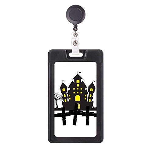 Étui rétractable pour badge Halloween pour infirmière et bureau