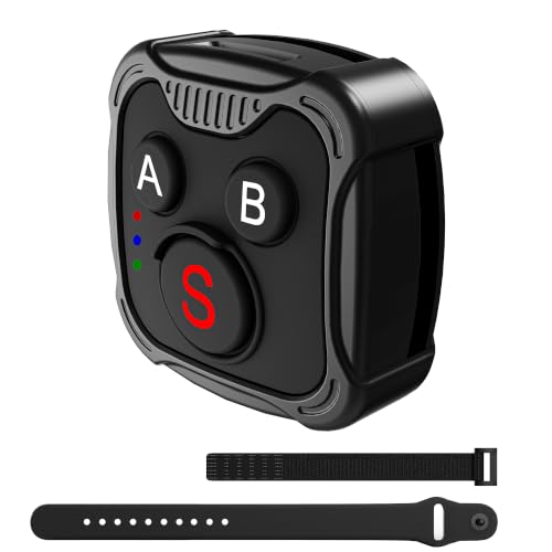 Bluetooth Remote Control for GoPro Hero 13/12/11/10/9/MAX, Insta360 X5/X4/X3/Ace Pro/Ace Pro 2/Go 3S, DJI Osmo 360/Act 6/Act 5 Pro/Act 4, & Smartphones – Waterproof Wireless Camera Remote by Suejezt - Used condition - US$19.00