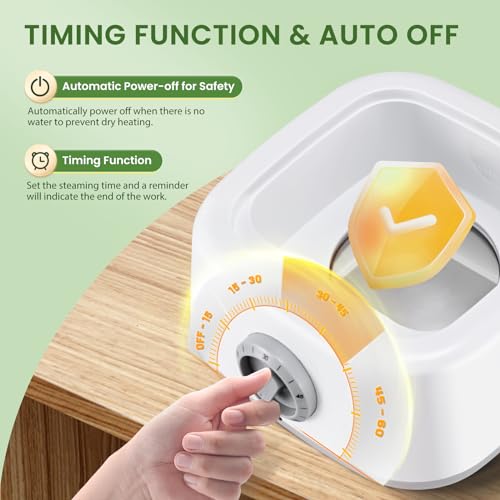 Couleeur Towel Warmer,Towel Steamer with Towel Clip Hot Towel Warmer Fast Heating to 202 F, Large Capacity Beauty Towel Warmer for Spa Facials Barber Salon Home Use - Image 4