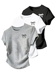 Bow White Grey Black