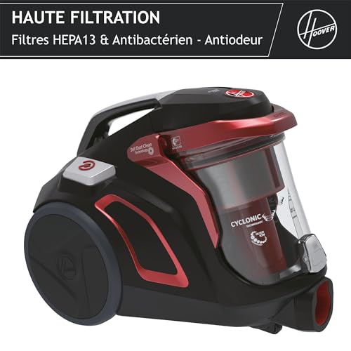 Aspirateur Traîneau Hoover HP730ALG 39002211 – 850 W, Filtration HEPA, Capacité 2 L - vue 6