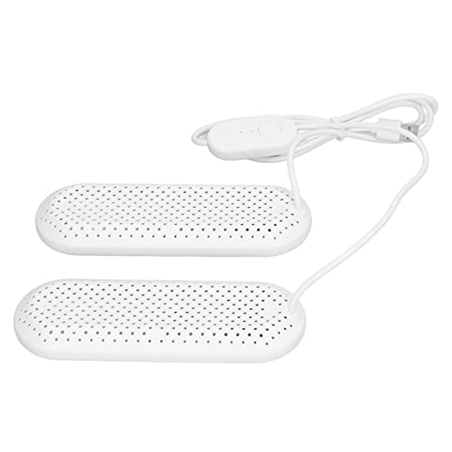 Haofy Secador de Zapatos con Temporizador de Apagado Automático de 60 Grados 3H 6H 9H Alimentado por USB - Secador de Botas Compacto para Zapatos y Botas Deportivos con Control de Humedad y Olores