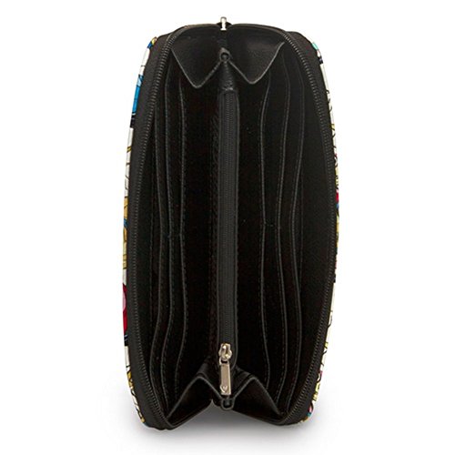 Loungefly Disney Princesses Classic Print Pebble Wallet, Multi, One Size4