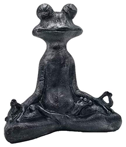 Jb Exports Frog Meditating Statue | Buddha Zen Yoga Frog Figurine For Indoor, Outdoor, Yard And Zen Garden For Decoration. #TOP1