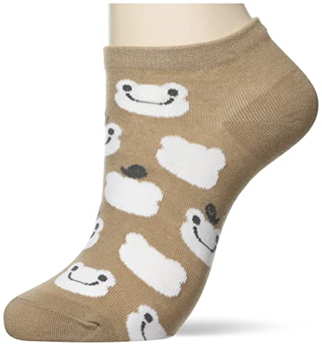 ナカジマコーポレーション ピクルス ソックス 総柄 モカ 172686