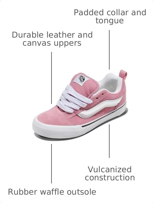 Image of Vans Unisex-Adult Knu Skool Shoe - '90s Retro Puffy Low-Top Fashion Sneakers for Men & Women