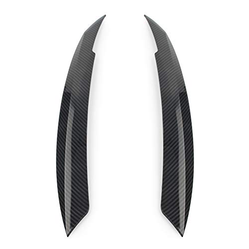 Cache de phares style carbone VW Jetta finition haut de gamme pour optiques Mk6