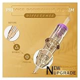PiWine Igły do ​​tatuażu Cartridge SMP V Select Mikropigmentacja Makijaż permanentny Eyelinver Usta Brwi Microblading (Size : VC-P0807RS 0.25mm)