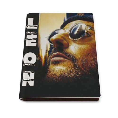 ノート レオン マチルダ LEON 映画 メモ帳 バインダーノート A5 6穴 90枚 てちょう ハードカバー メモ ンダー A5サイズ 横罫線 ??本 文房具 オフィス用品 ルーズリーフ 学生 キャンパス おしゃれ プレゼント 贈り物