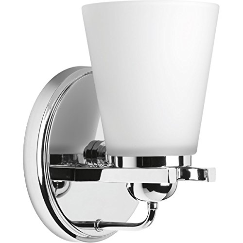 Progress Lighting P300000-015 Flight One-Light Bath, Polished Chrome Progress Lighting P300000-015 Flight One-Light Bath, Polished Chrome