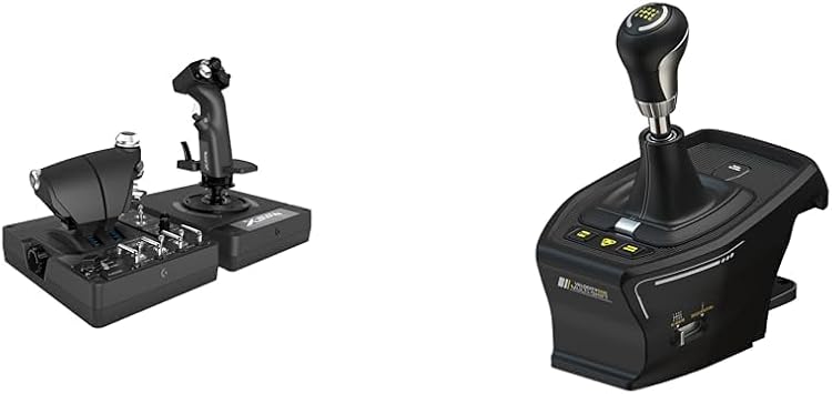 Logitech G X56 H.O.T.A.S & Turtle Beach VelocityOne Multi-Shift Universal Gear