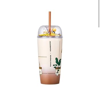 Amazon | 韓国スタバ 限定 ライアン タンブラー カカオフレンズ