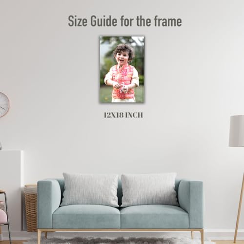 Image of SNAPTRAP 3mm Customized Photo Frame Customised Gift|Acrylic Photo Frame Personalized|Photo Frame For Wall Customised|Personalised Photo Frame for Gift On Anniversay, Birthday (Portrait, 12X18 Inch)