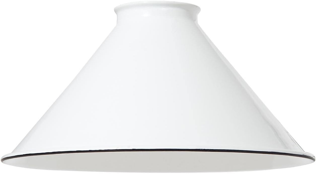 B&P Lamp® Green Industrial Cone Metal Shade