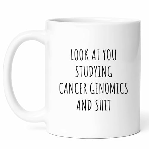 Study Cancer Genomics Mug - Genetic Research Coffee Cup -