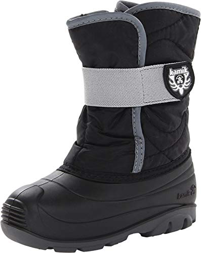 Kamik Kid's Snowbug3 Boot, Black, 10 Medium US Toddler