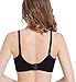 Suekaphin Nursing Bra 5pack Wireless Deep V Neck Maternity Nursing Bra Bralette Sleeping Breastfeeding with Extra Extenders,Large,SORT Rib Surface-B