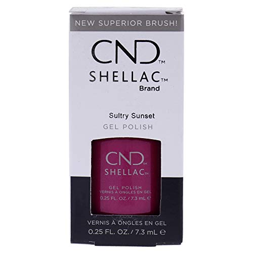 CND Shellac Sultry Sunset, 7.3 ml/0.25 fl oz.