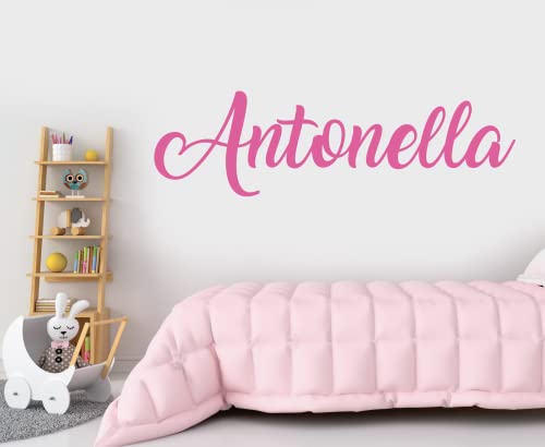 Vinilo decorativo personalizado para pared niña