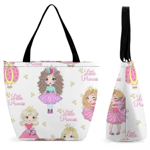 Sac de shopping Princesse pour femme grand format voyage