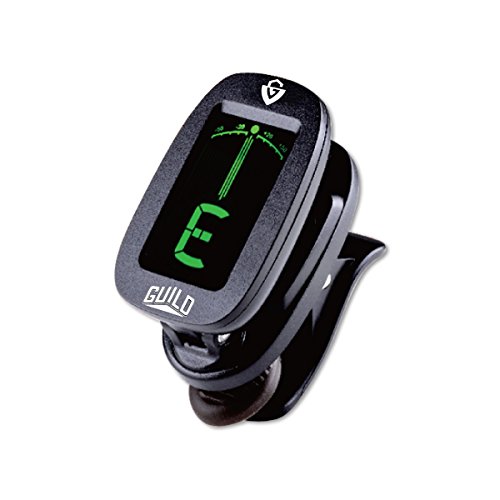 Guild 6 String Guitars Clip On Digital Tuner, (350-2001-001) #TOP24