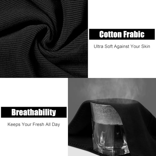 Image of Womens Underwear Full Coverage Panties for Ladies Soft Breathable Cotton Briefs High Waisted Hipster