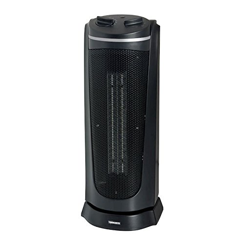 Termozeta Termoventilatore Tower PTC TZR09, Nero, Unica