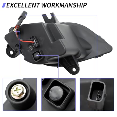 LEAVAN LED Fog lights Fits for 2018-2024 Freightliner Cascadia Fog Lamps by LEAVAN - Used condition - Image 3
