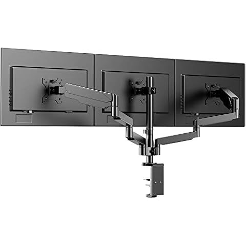 Soporte de Escritorio para 3 Monitor de Las Pantallas de TV, LCD y computadora de 17”-27” Cover