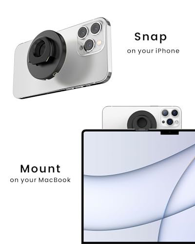 SODI Suporte de câmera de continuidade para monitor de mesa e iMac compatível com iPhone Webcam com