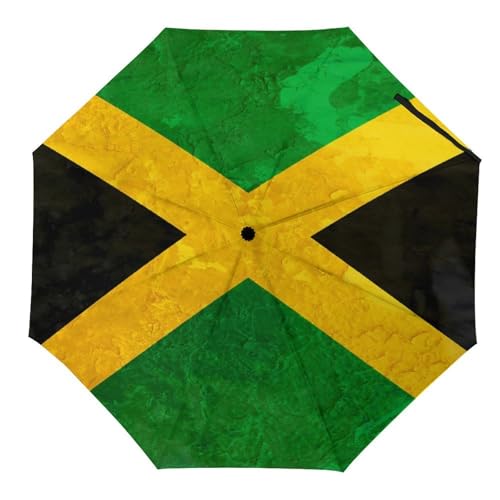 Parapluie pliable Jamaïque coupe-vent : fini le parapluie cassé sous la pluie