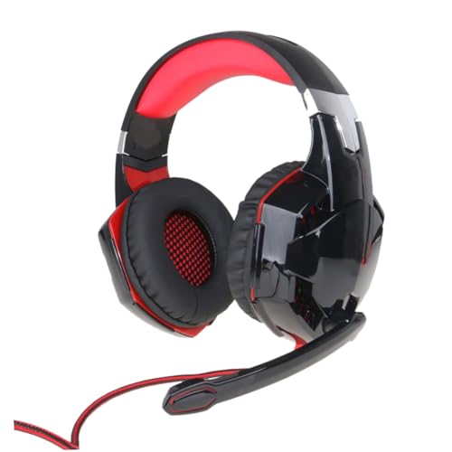Casque PC annulation de bruit Veemoon stéréo surround à LED
